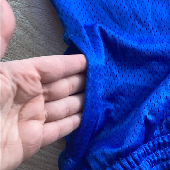 STARTER Youth Blue Athletic Shorts - Picture 5 of 5